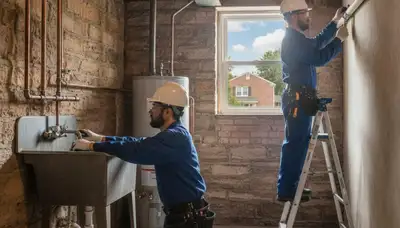 Kansas City, KS plumber repairing a plumbing issue for a local home or business
