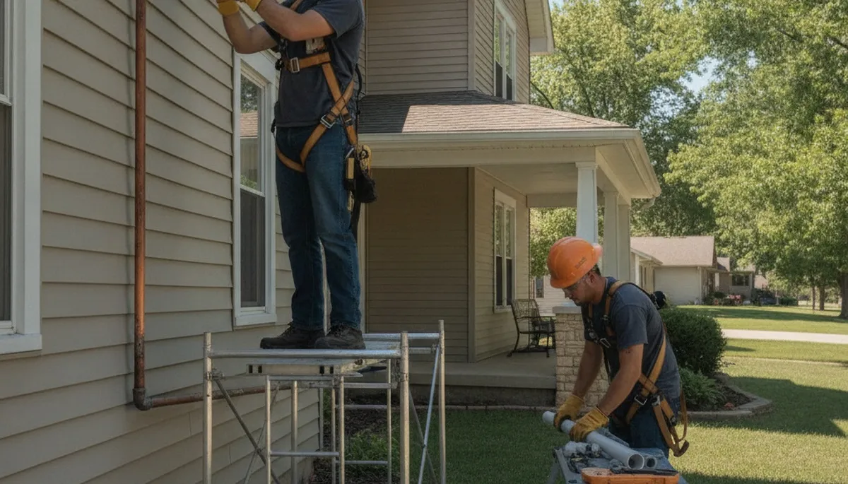 Plumbing repair service in Kansas City, KS for residential and commercial plumbing needs