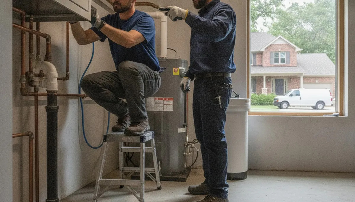 Kansas City, KS plumbing repair service for residential and commercial leaks, clogs, and pipe repairs