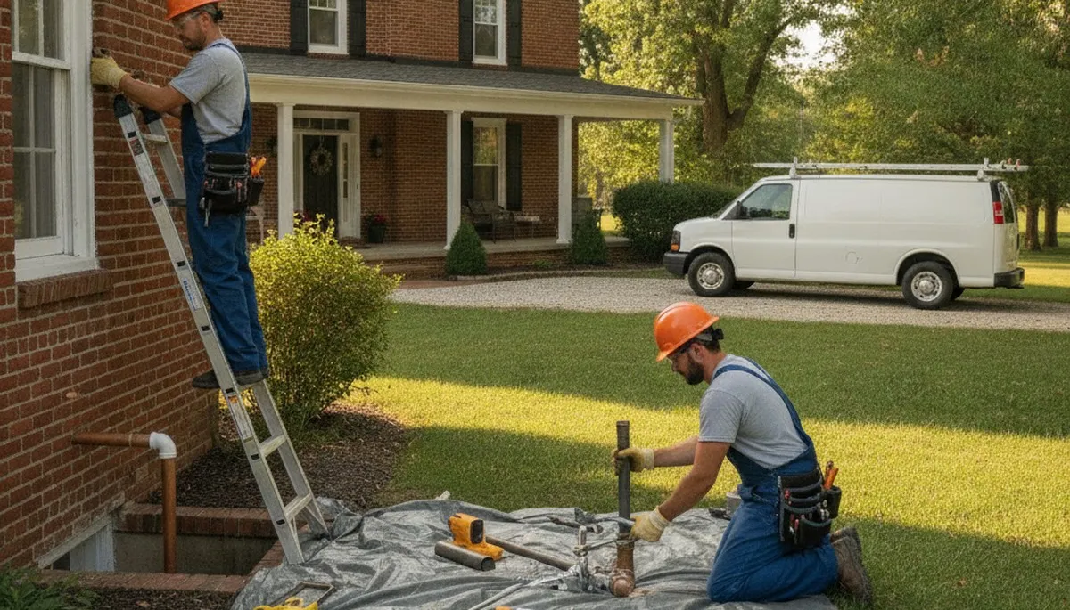 Plumbing repair service in Kansas City, KS for residential and commercial plumbing issues