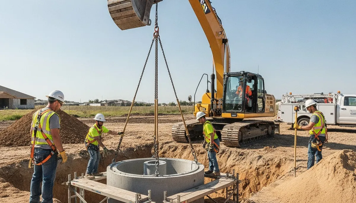 Septic tank installation for homes in Kansas City, KS by On Call Plumbers